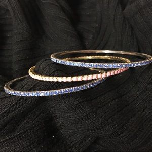 Bangle Bracelets Vintage, Lot of 3